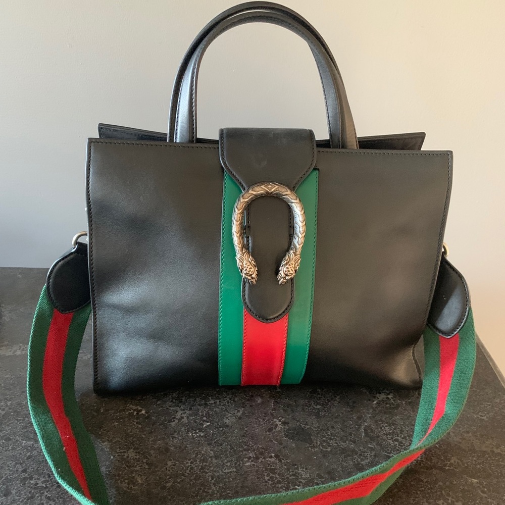 Gucci Dionysus Apollo Hand Bag with Web Strap
